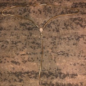 Kendra Scott y drop necklace